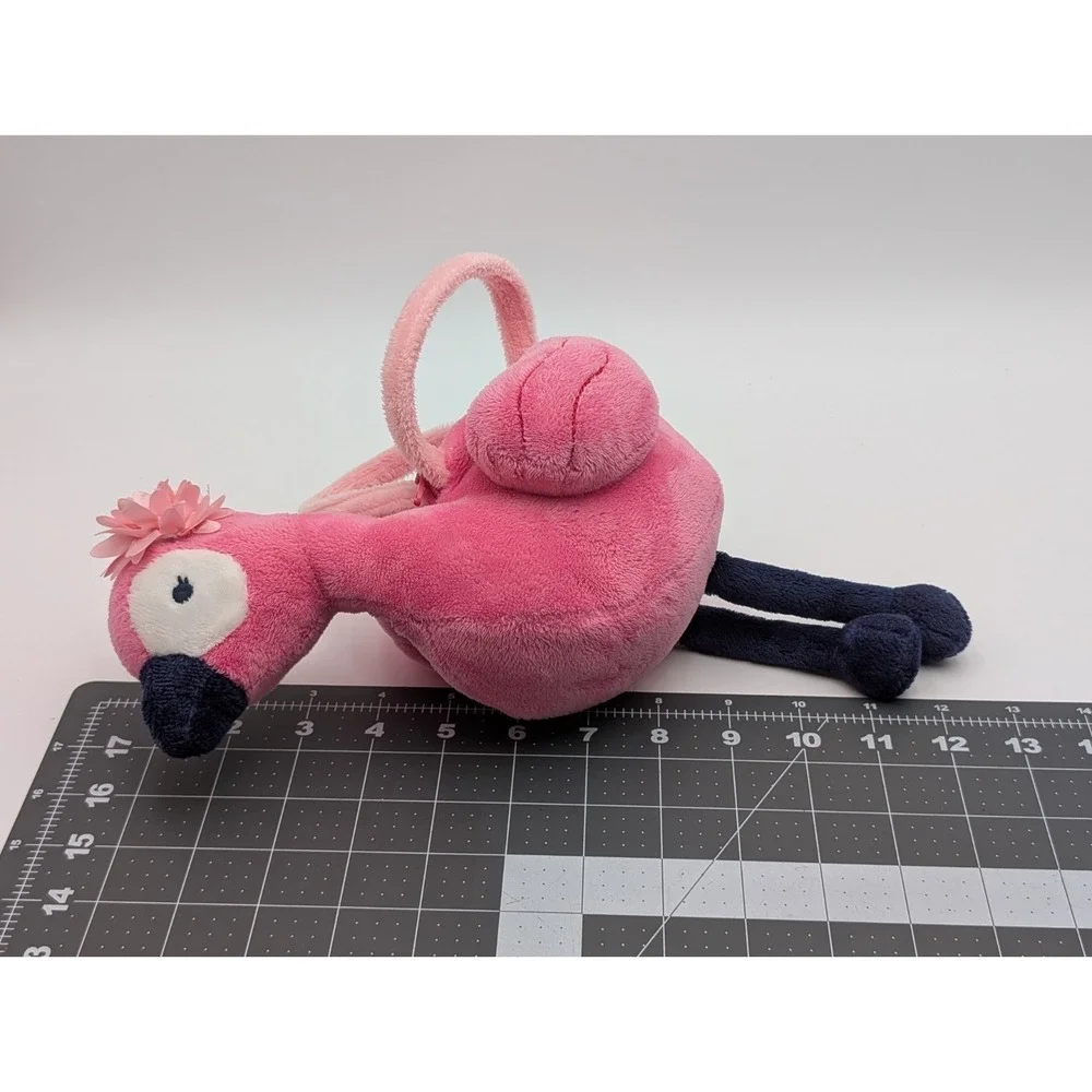 Gymboree Pink Flamingo‎ Purse Plush Stuffed Animal Toy 2016